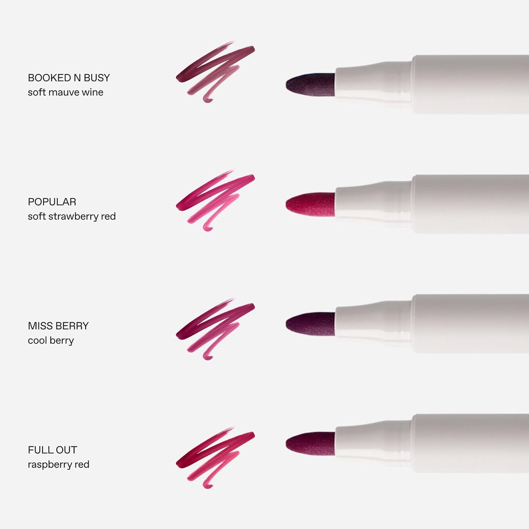 r.e.m. beauty Practically Permanent Lip Stain Marker | 1.6ml | Miss Berry