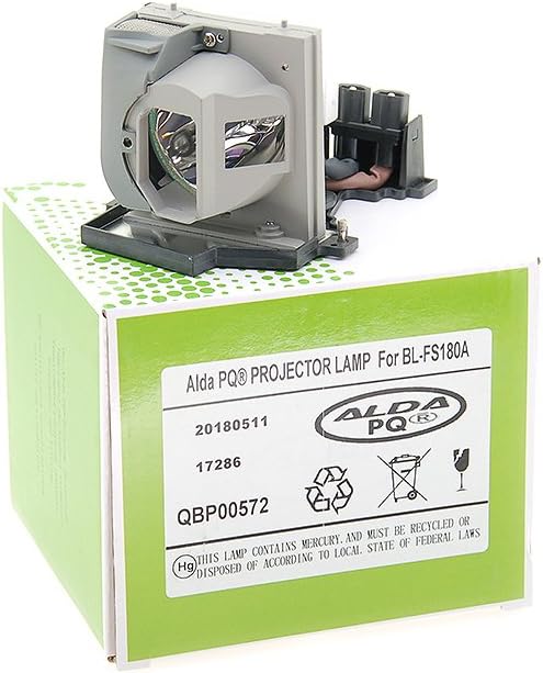 Alda PQ-Premium, Beamerlampe/Ersatzlampe kompatibel mit BL-FS180A, SP.85E01G.001 für OPTOMA DV11, MO