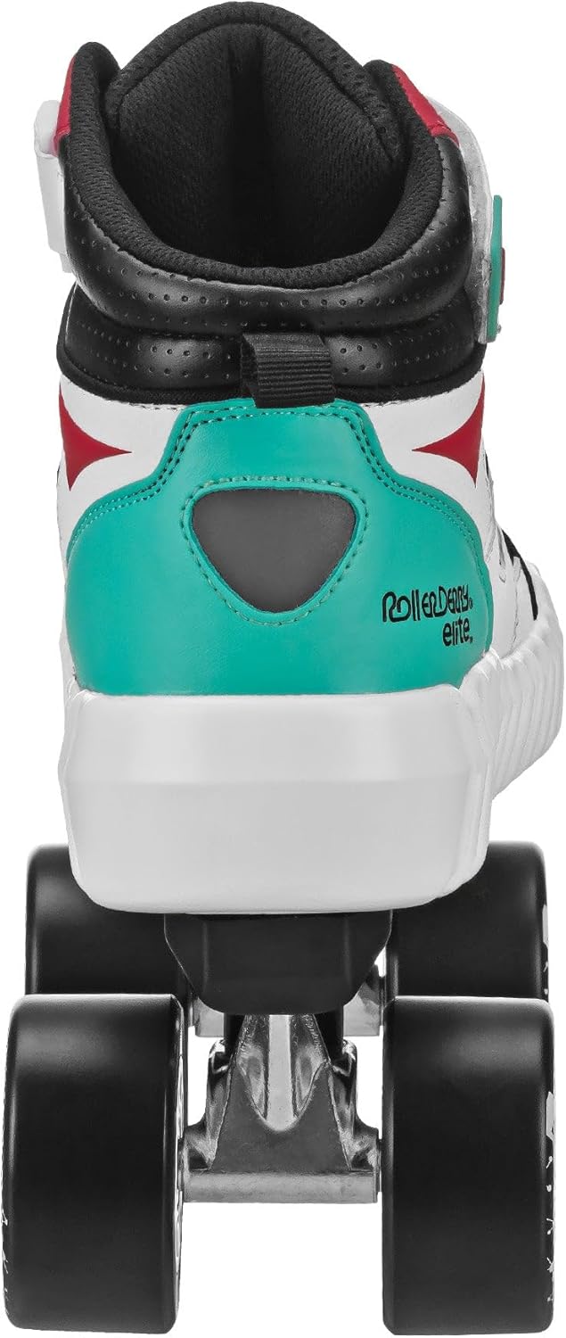 Roller Derby Mens 5/Womens 6 Weiss/Blaugrün, Mens 5/Womens 6 Weiss/Blaugrün