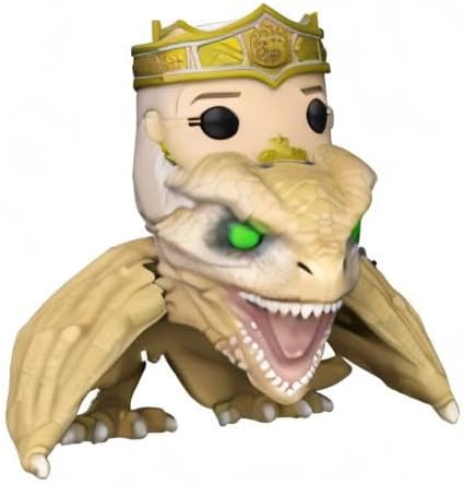 Funko POP! Rides Deluxe: House of The Dragon - Princess Rhaenyra Mit Syrax - Vinyl-Sammelfigur - Ges