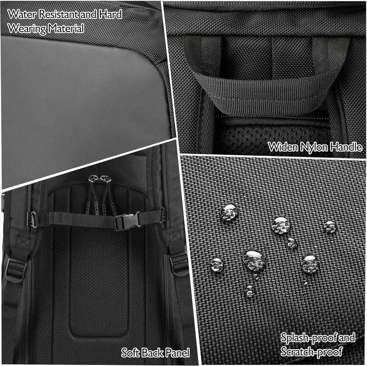 Unigear 50L/70L Skischuhrucksack Snowboardschuhe mit Helmtasche Wintersport Skifahren Skating Rucksa