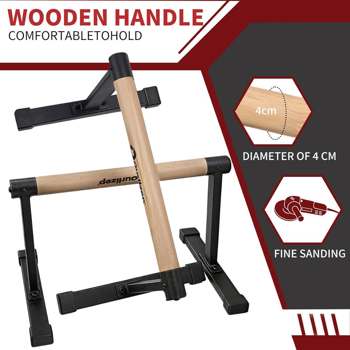 Parallettes, Calisthenics Equipment for Handstand, Push Ups & More, Push Up Handles for Home & Outdo
