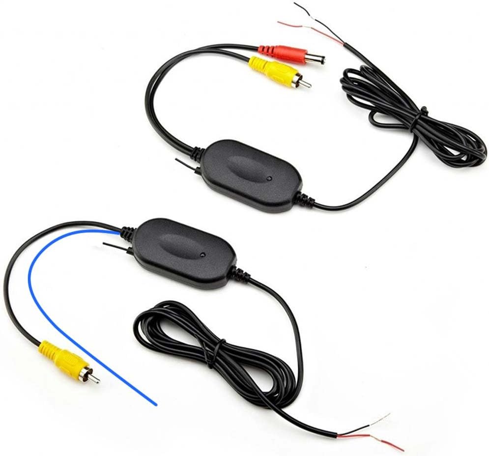 NEU 2.4GHz Wireless Video Rückfahrkamera RCA Video Sender Empfänger Kit für Auto Rückfahrkamera Moni