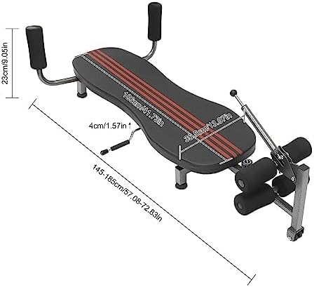 Inversionsbank, Mobile Rückenstreck-Dekompressionsbank Back Stretcher Traktions zur Entlastung der W