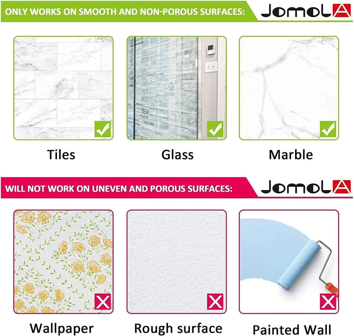 Handtuchhalter mit Saugnapf - JOMOLA Saugnapf Handtuchhalter ohne Bohren Edelstahl Hantuchhalterung