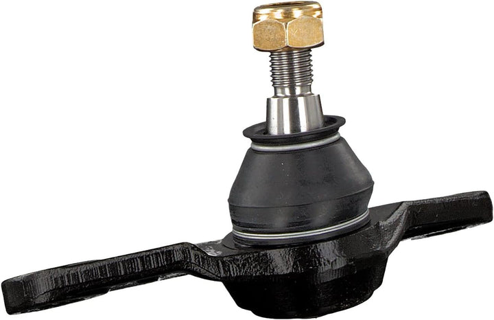 febi bilstein 21485 Traggelenk mit Sicherungsmutter , 1 Stück Vorderachse unten, innen, links, Vorde