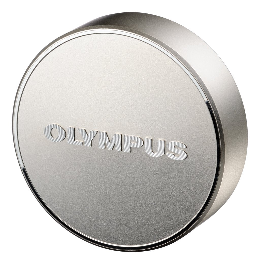 Olympus LC-61 Objektivdeckel (geeignet für Olympus MFT-75 mm Objektive) silber, silber