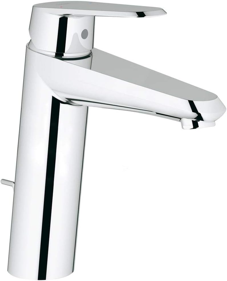 GROHE Eurodisc Cosmopolitan - Einhand-Waschtischarmatur (wassersparend, langlebige Oberfläche, Einlo