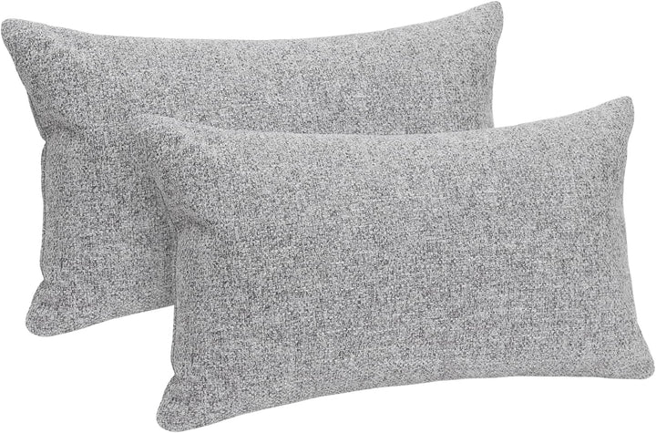 Selfitex 2er Set 30x50 cm, Sofakissen mit Füllung und Bezug, Dekokissen, Kopfkissen mit weicher Kiss