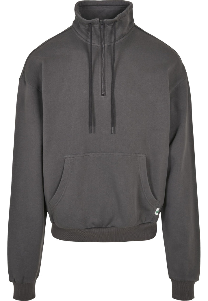 Urban Classics Herren Organic Drawstring Troyer Sweatshirt, M