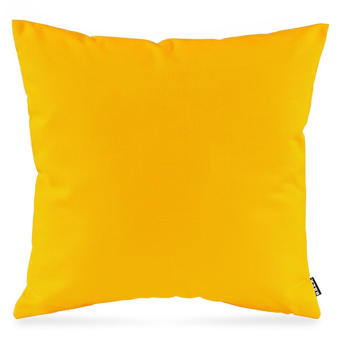 HOCK Classic Uni Outdoor Kissen inkl. Füllung 70x70cm gelb, 70x70cm Gelb