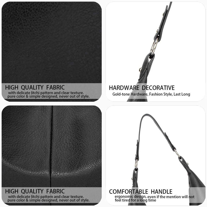 BUKESIYI Damen Tasche Handtasche Umhängetasche Schultertasche Frauen Kulturbeutel Weekender Klein PU