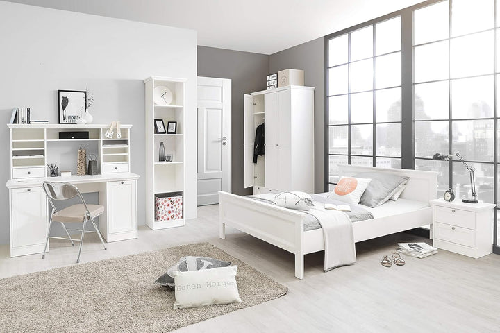 Intertrade Aura 65 Bett, MDF, Wei&szlig, 50x50x35 cm