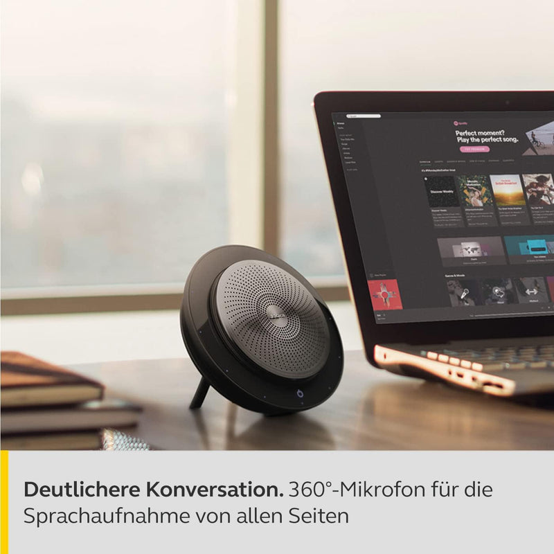 Jabra Speak 710 Konferenzlautsprecher – Unified Communications zertifizierter tragbarer Lautsprecher