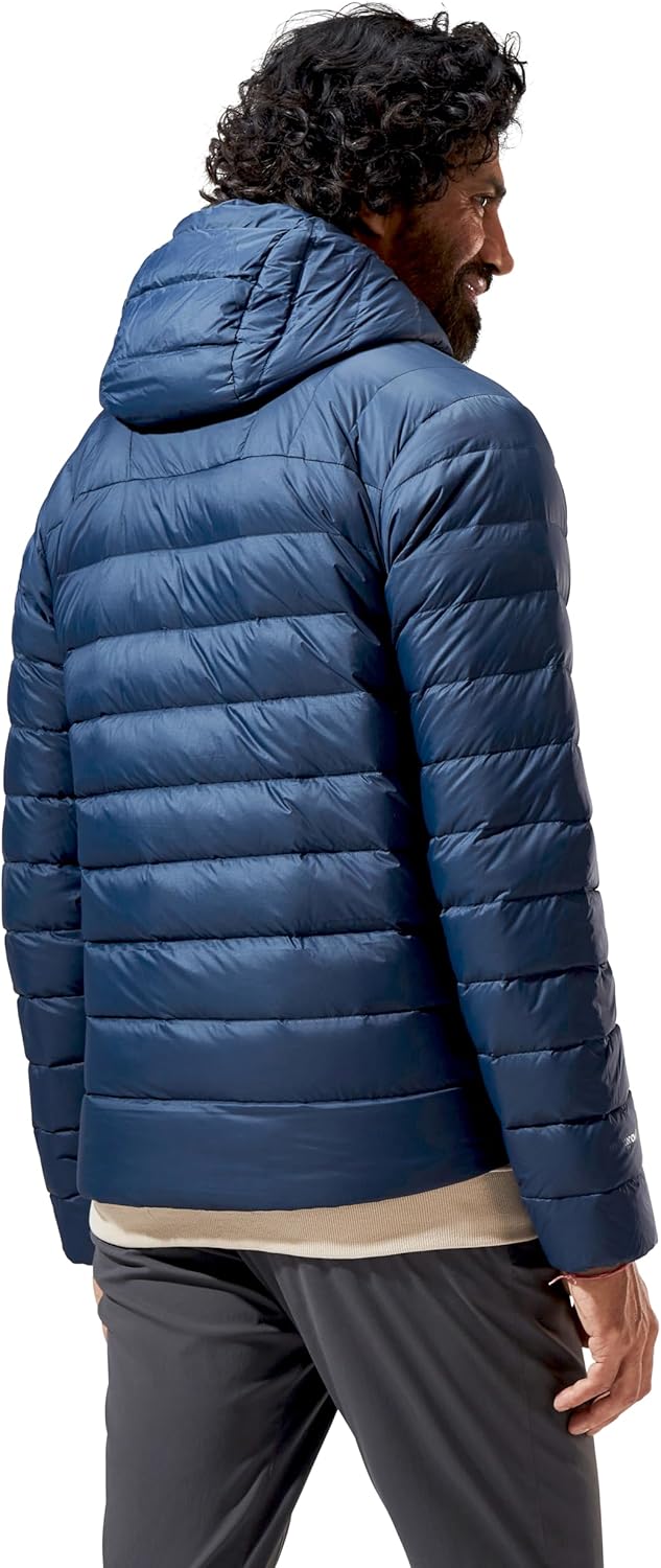 Berghaus Silksworth Hooded Down Insulated Jacke für Herren, Dusk, 3XL