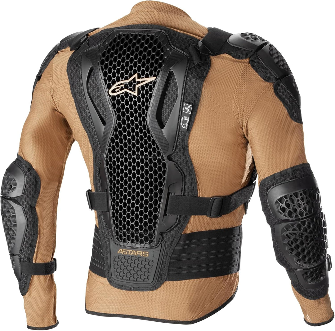 Alpinestars Bionic Action V2 Protektorenjacke (Beige,XL) XL Mandarine, schwarz, sandfarben, XL Manda
