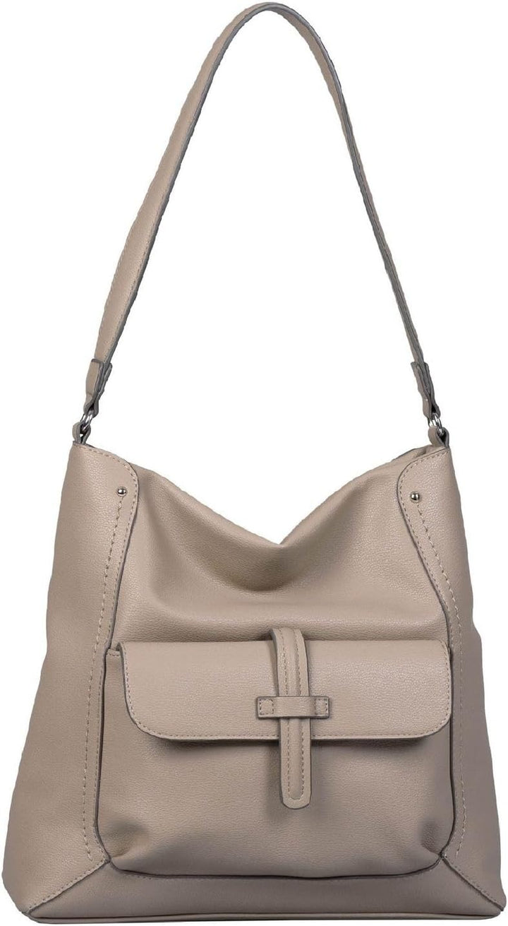 Gabor Damen Tabea Schultertasche, Light Grey