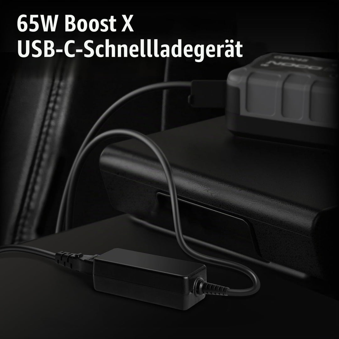 KFD Netzteil 60W 65W USB C Ladegerät für NOCO Boost X GBC011 GBX45 GBX55 GBX75 GBX155 U65 GBX-Serie