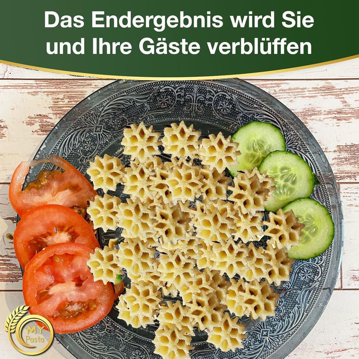 MY Pasta - Sterne - Zubehör für Pastamaker - Pasta Disc kompatibel mit Philips Pasta Maker Avance -