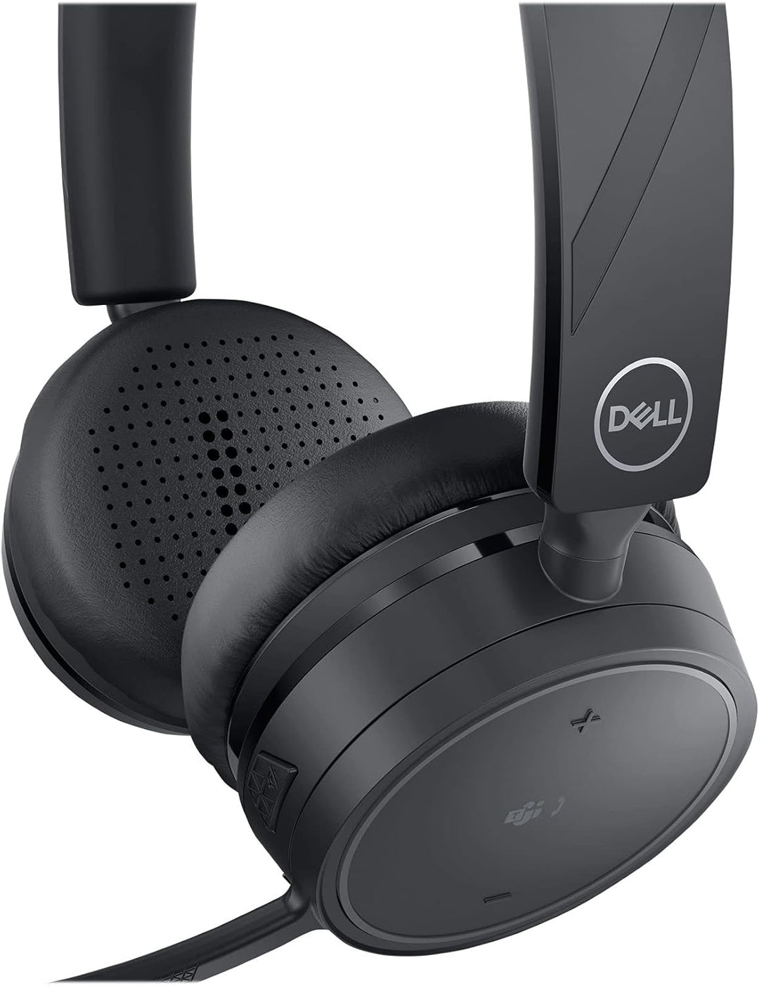 Dell Pro Wireless-Headset WL5022 On-Ear (kabellos, Bluetooth, USB), Schwarz Bügel, Bügel