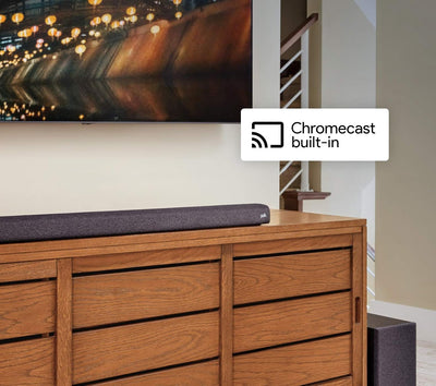 Polk Audio Signa S3 TV Soundbar mit Subwoofer, HDMI ARC, Bluetooth, Google Chromecast, 5.1 Dolby Dig