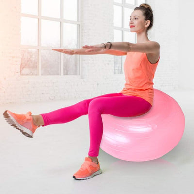 50 CM,Sitzübung Yoga Ball,PVC AufblasbarerYoga Balance Übungsball,Verdicken Anti-Explosion Aufblasba