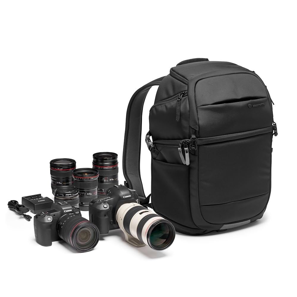 Manfrotto Advanced Fast III Professioneller Kamerarucksack für Spiegellose Kameras mit Objektiven un