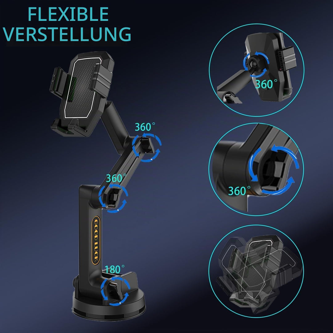 Topsolar Handyhalterung LKW Man Handyhalterung Auto Handy Halterung für LKW,Armaturenbrett Windschut