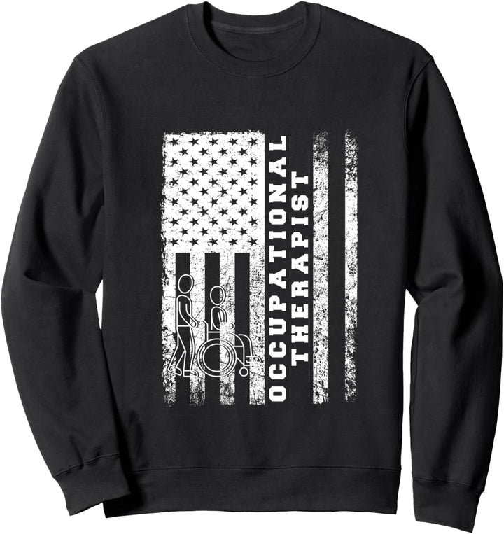 Beschäftigungstherapeut Flagge OT Physiotherapeut Geschenk Sweatshirt