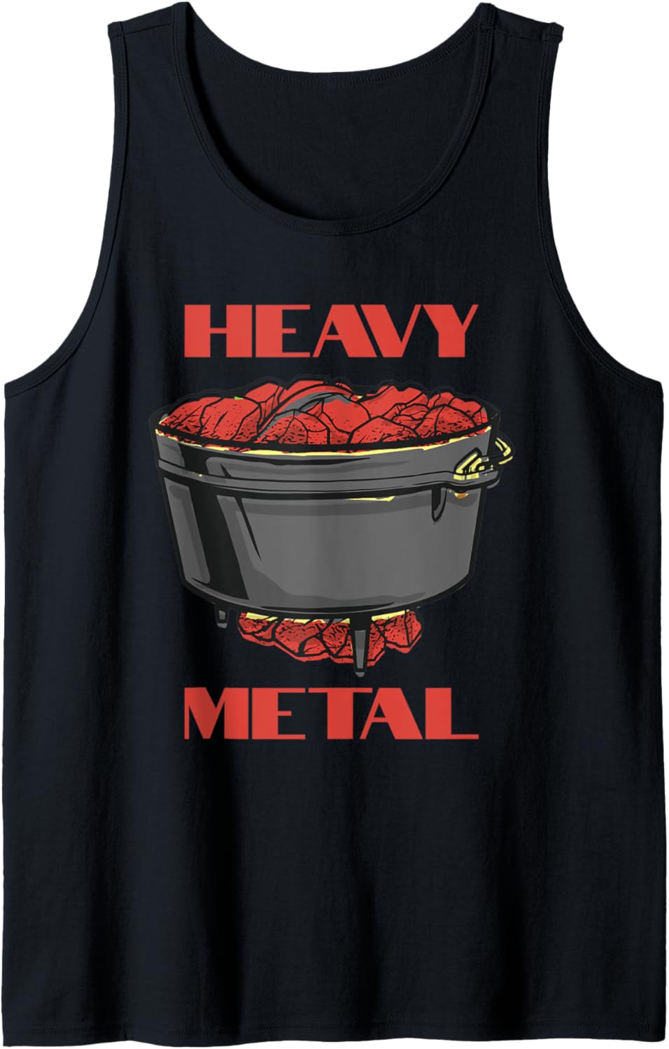 Dutch Oven Heavy Metal Outdoor Dutchoven Tank Top