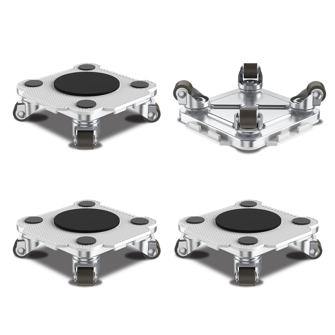 ONEON Möbeltransport Pro 4er-Set - Verbesserte Möbelroller mit massgeschneiderten TPE-Rädern - Mühel