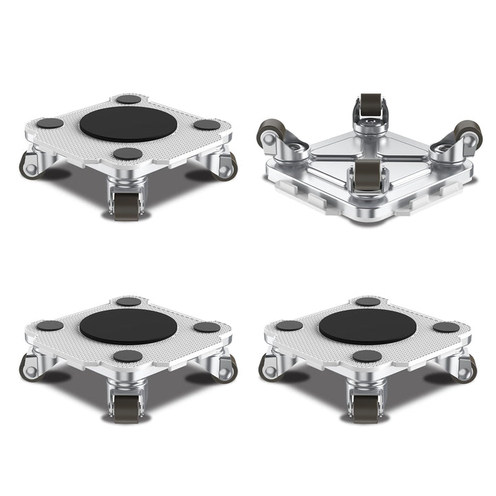 ONEON Möbeltransport Pro 4er-Set - Verbesserte Möbelroller mit massgeschneiderten TPE-Rädern - Mühel