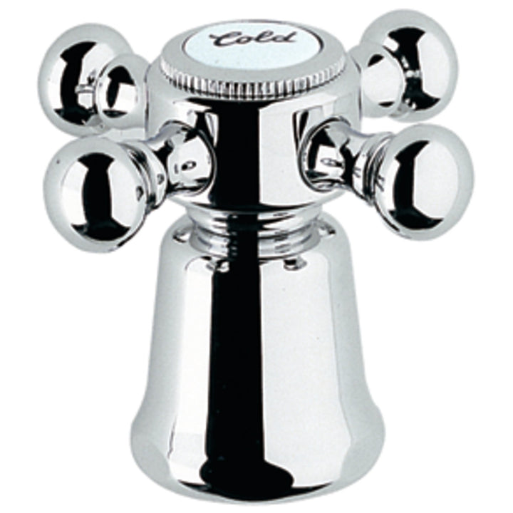 GROHE Arabesk - Kreuzgriff (mit Kappe, Markierung: warm/kalt), chrom, 45277000