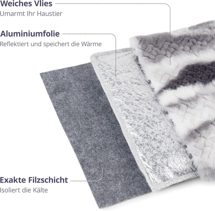 Fensterliege für Katzen Selbstwärmende katzenbett Fensterbank rutschfest, Selbstheizende katzendecke