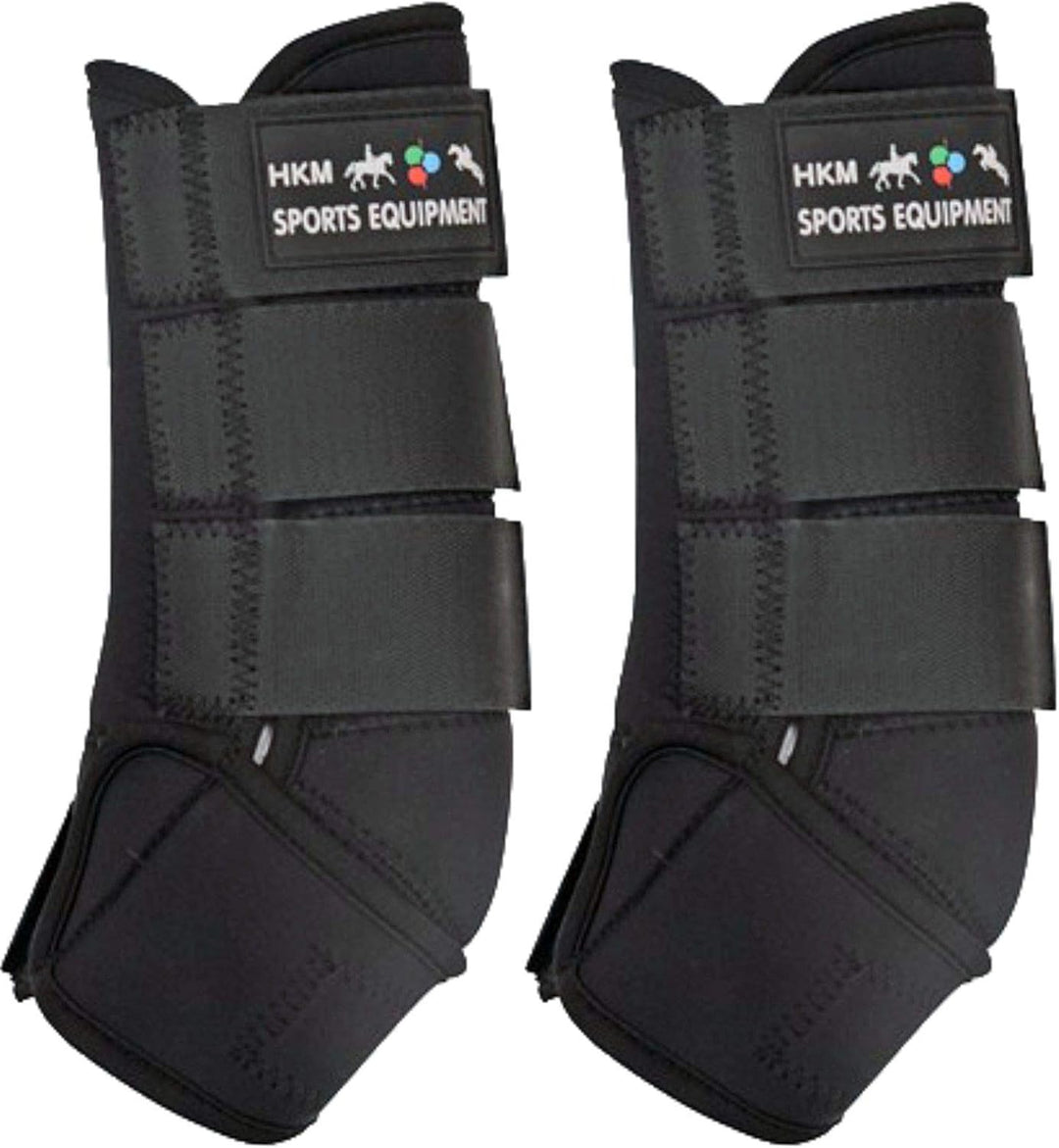 HKM Neoprengamaschen - Colour - Schwarz M, Schwarz M