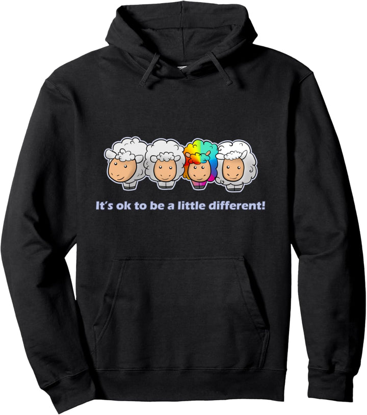 It's Ok To Be A Little Different! Schaf Autism Awareness Pullover Hoodie