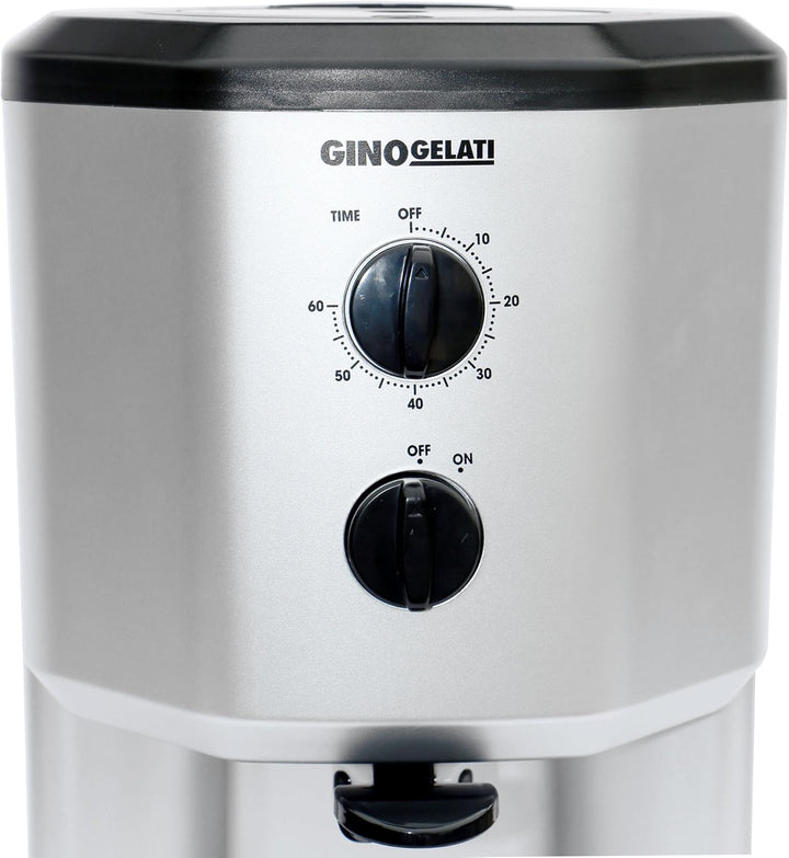 Gino Gelati GG-95W-BS Milchshake Maschine Milchshakemaker mit Kompressor