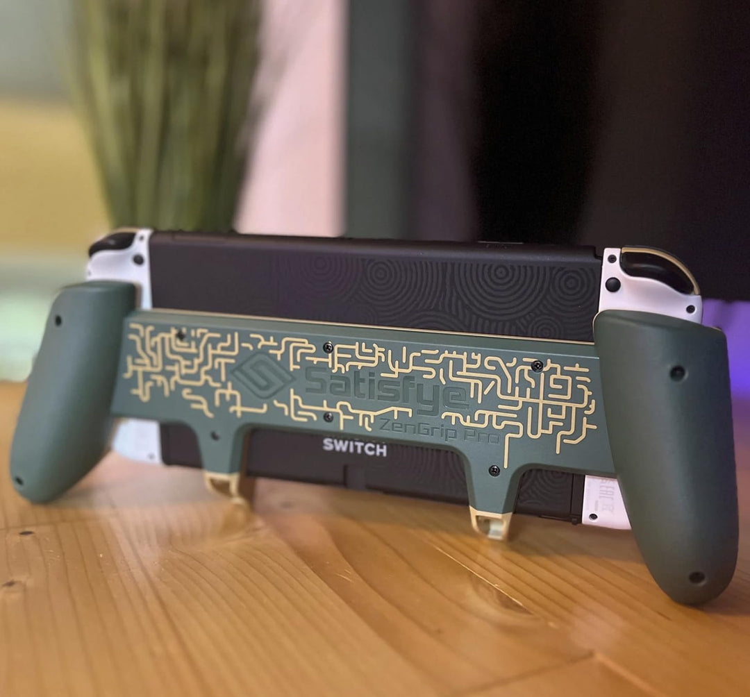 Satisfye – ZenGrip Pro Gen 3 OLED, EIN Schaltergriff kompatibel mit Nintendo Switch – Komfortabler &