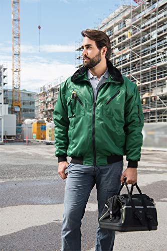 Korntex Pilotenjacke Arbeitsjacke Wasserdicht Winddicht, blau, XL XL Blau, XL Blau