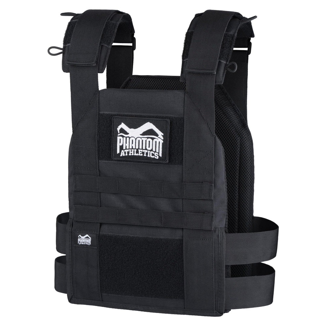 Phantom Athletics Gewichtsweste, Verschiedene Gewichte - Leicht Verstellbar Trainingsweste, Ohne Gew