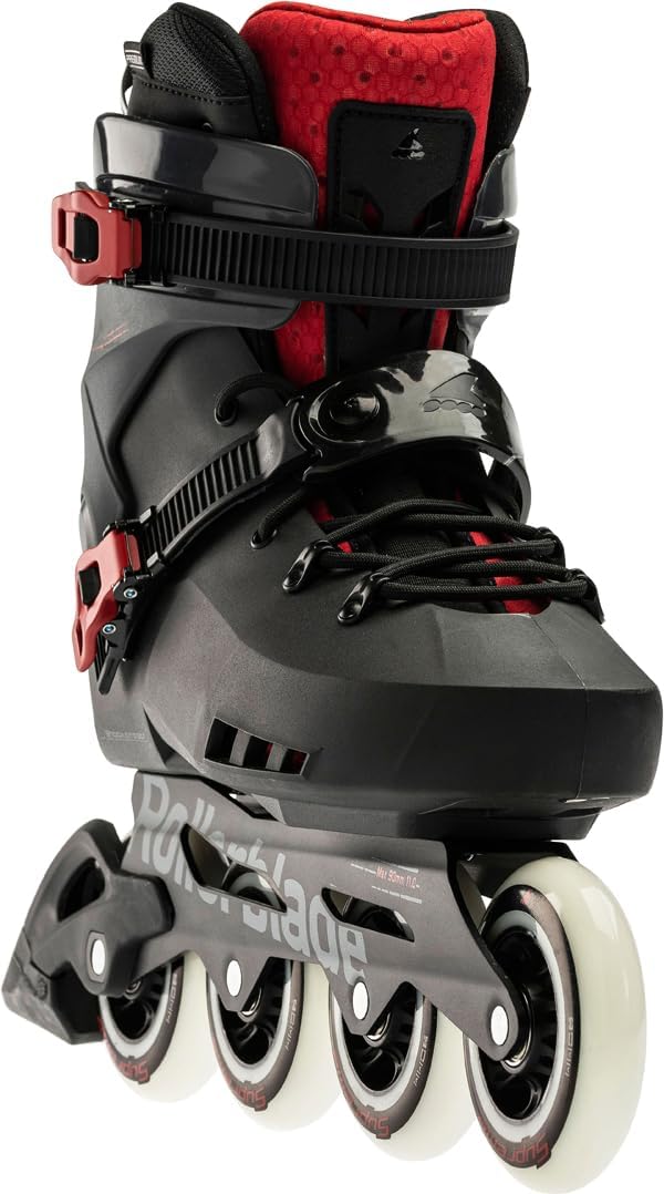 Rollerblade Unisex – Erwachsene Maxxum Rollschuhe 40 1/2 Schwarz, 40 1/2 Schwarz