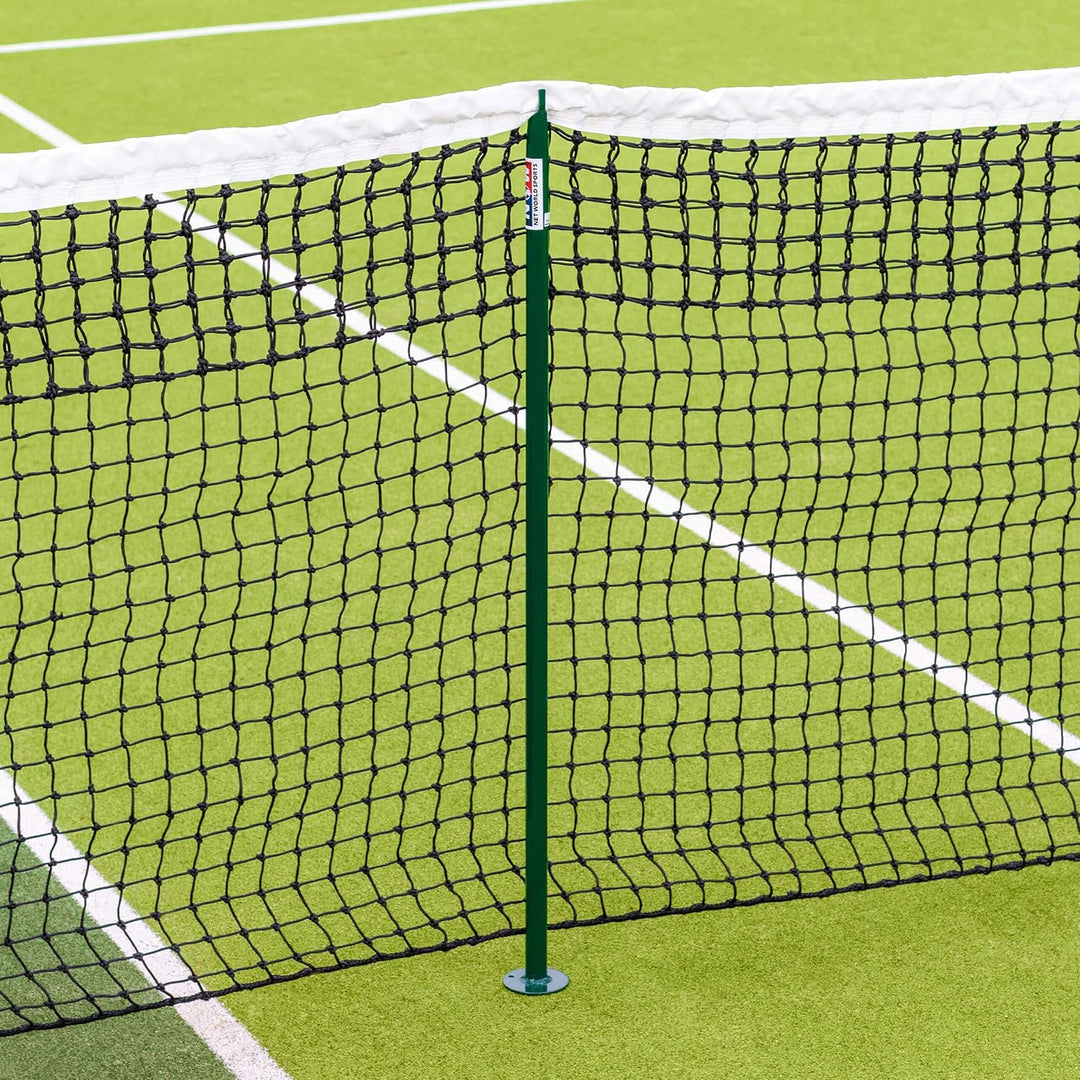 Vermont Tennisnetz Einzelne-Stöcke (Paar) – 1,07m Aluminium ITF-genehmigte Tennisnetzstöcke
