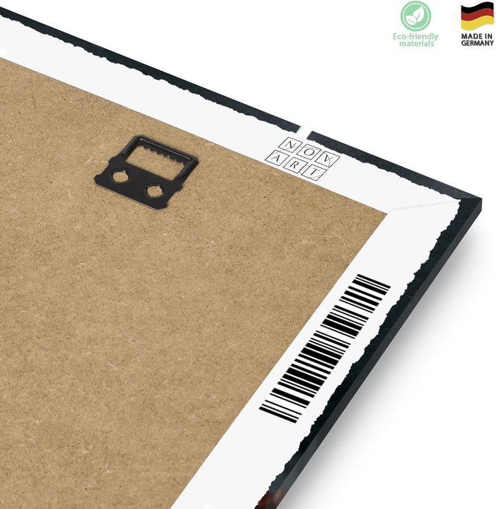 Novart Wandbilder Kaffee Coffee - KOMPLETT AUFHÄNGFERTIG - Küche Esszimmer Küchenbilder- 7 Moderne M