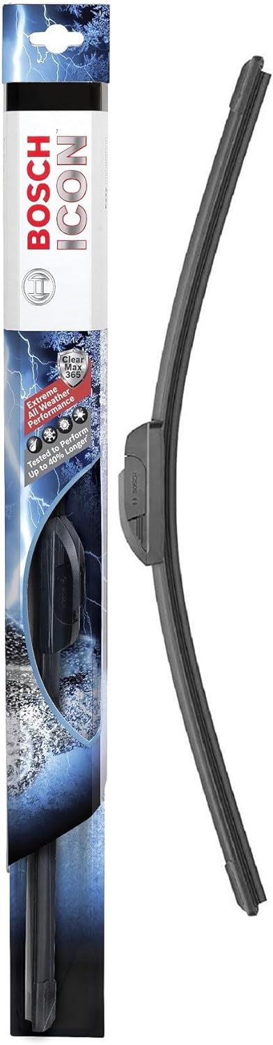 Bosch ICON 17A Wischerblatt, bis zu 40% längere Lebensdauer - 43,2 cm (1 Stück) 17A 1 Stück, 17A 1 S