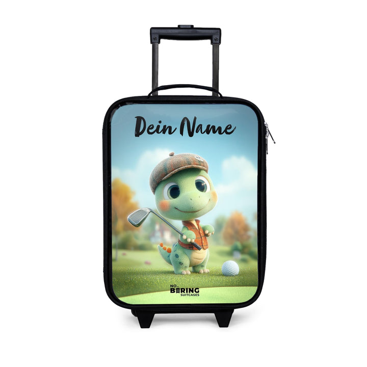 NoBoringSuitcases.com® Kinderkoffer Klein Personalisiert mit Name 48x31x19 cm Reisekoffer Kleiner Ki