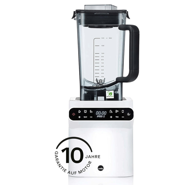 Wilfa POWER FUEL DIGITAL Standmixer - 1,5l Tritan-Krug bis 100°C, BPA-frei - 30.000 U/min. - 6 Progr
