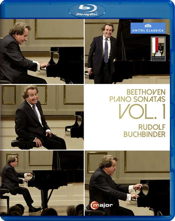Buchbinder: Beethoven Klaviersonaten Vol. 1 (Salzburger Festspiele 2014), Blu-ray