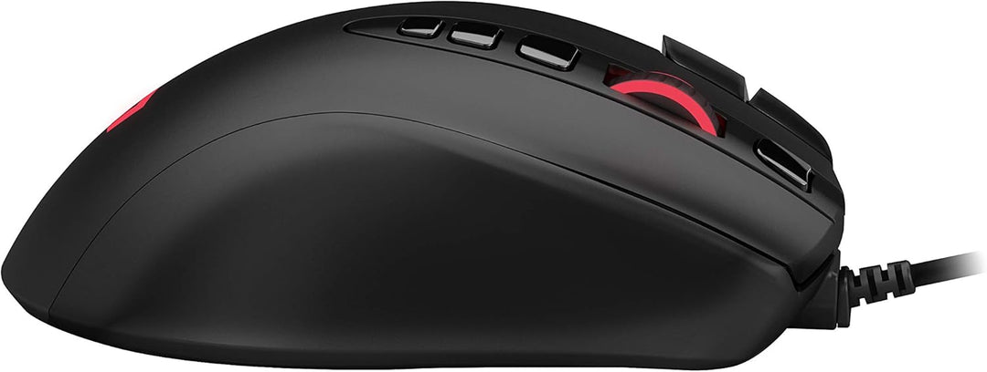 Lioncast ® LM15 Gaming Maus mit Kabel [PROGRAMMIERBARE Tasten] für PC - Beste MMO RGB Beleuchtung -
