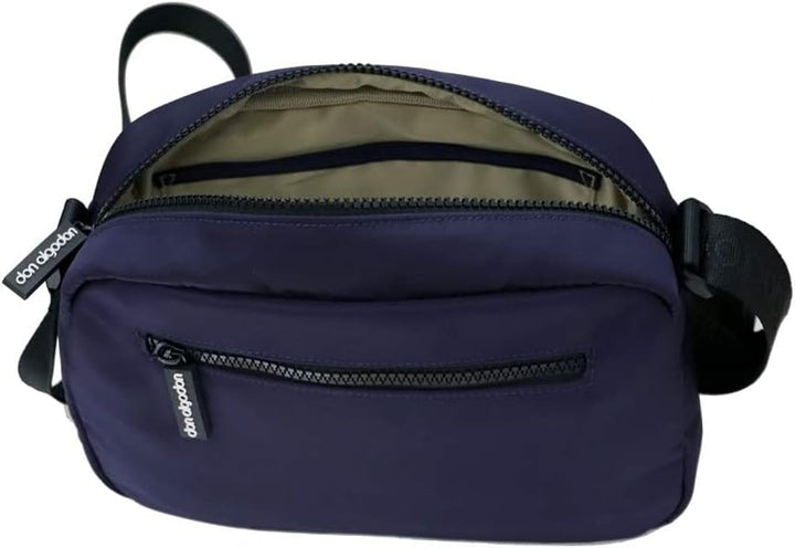 DON ALGODON Damen Zeno Umhängetaschen, 25 x 9 x 17 cm Marineblau, Marineblau