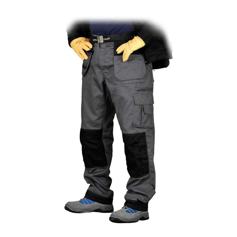 Leber&amp;Hollman LH-Harver27 Hard Schutzhose, Grau-Schwarz, 27 Grösse